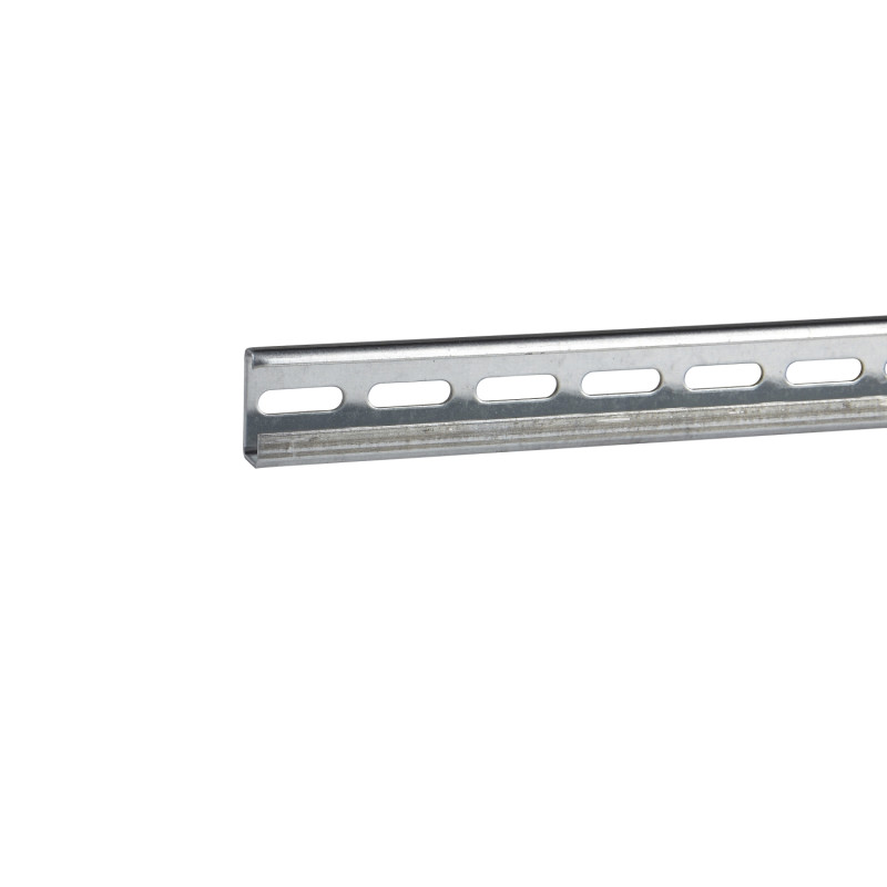 Rail DIN asymétrique - perforé - 32x15mm - L2000mm PanelSeT Schneider Electric - NSYADR200D