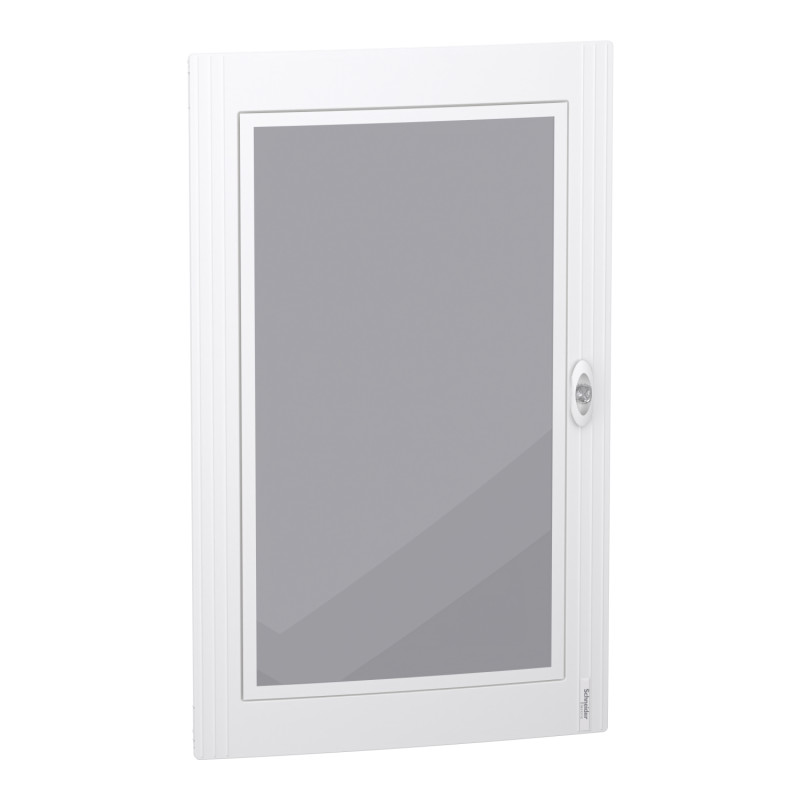 Porte transparente RAL9003 pour coffret saillie 5R 24 modules PrismaSeT XS Schneider Electric - LVSXDT524
