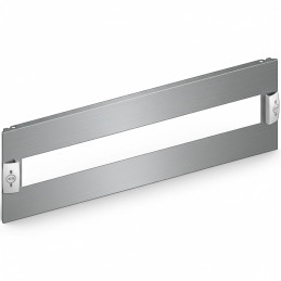 Plastron modulaire découpé - 2M - L600-RAL9003 PrismaSeT G Schneider Electric - LVS03202