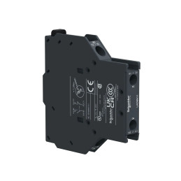 Bloc de contact auxiliaire latéraux - 1F+1O - bornes vis-étriers vTeSys D Schneider Electric - LAD8N11