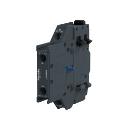 Bloc de contact auxiliaire latéraux - 1F+1O - bornes vis-étriers vTeSys D Schneider Electric - LAD8N11