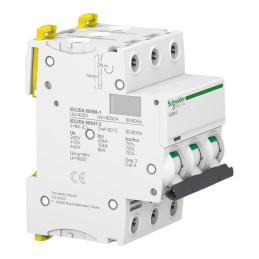 Disjoncteur miniature (MCB), 3P, 25 A, courbe C, 6 000 A, 10 kA (CEI/EN 60947-2) Acti9 iC60N Schneider Electric - A9F74325
