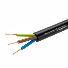 Câble Electrique Rigide R2V - RO2V - HG1000 - U-1000 R2V 3G 1.5mm² M/VJ/B - Plasticable