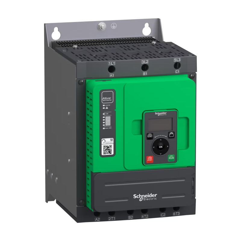 Démarreur progressif - 88A - 208V à 690V Altivar Soft Starter ATS480 Schneider Electric - ATS480D88Y