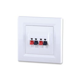 Double sortie haut - parleur IP20 Blanc Schneider Electric - EPH5700121
