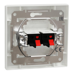 Double sortie haut - parleur IP20 Blanc Schneider Electric - EPH5700121