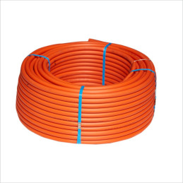 Tube orange N°9 ICD Rouleau/Couronne de 100m - Plasticable
