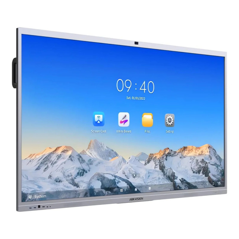 Ecran tactile interactif de conférence HIKVISION 4K de 75 pouces - DS-D5C75RB_B