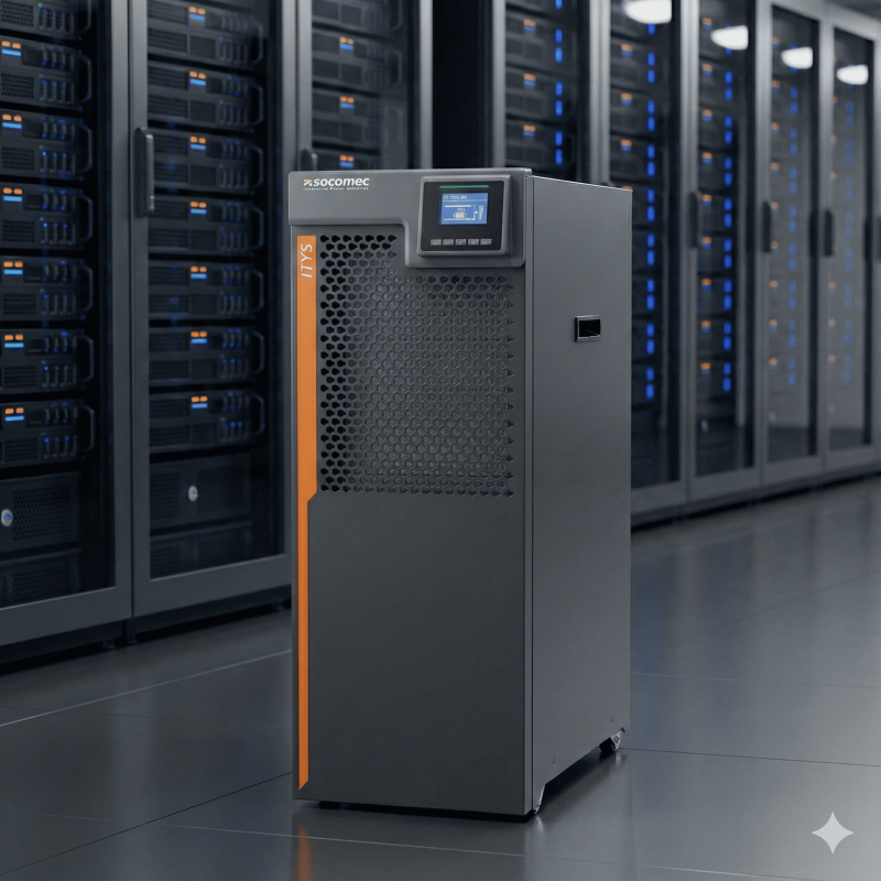 Onduleur Monophasé ITYS 6kVA 230V On-Line + Batterie - ITY3 SOCOMEC - TW060B