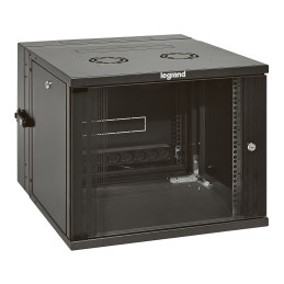 Baie, rack et coffret informatique 19pouces livré monté capacité 21U - 1025x600x610mm Linkeo Legrand - 646225