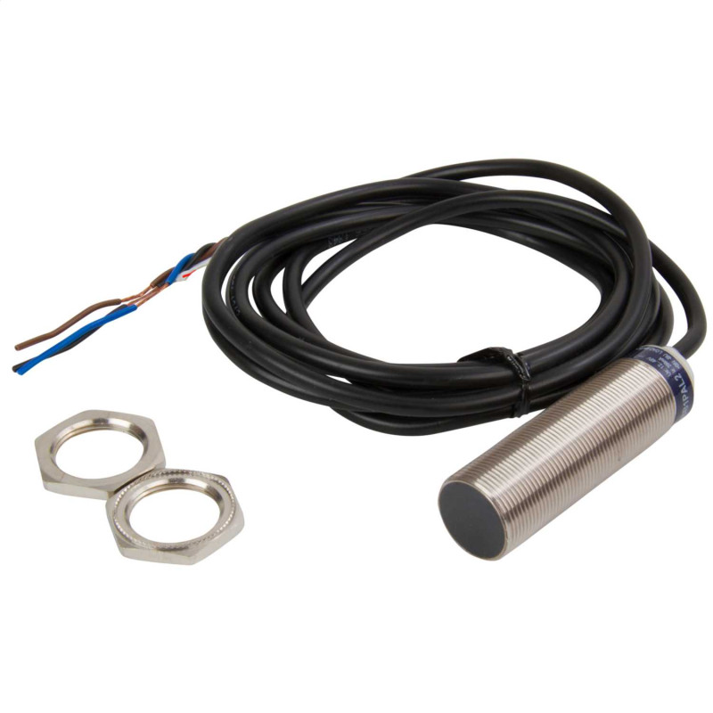 Détecteur inductif métal XS6 cylindrique M18 L61,4mm Sn8mm 12…