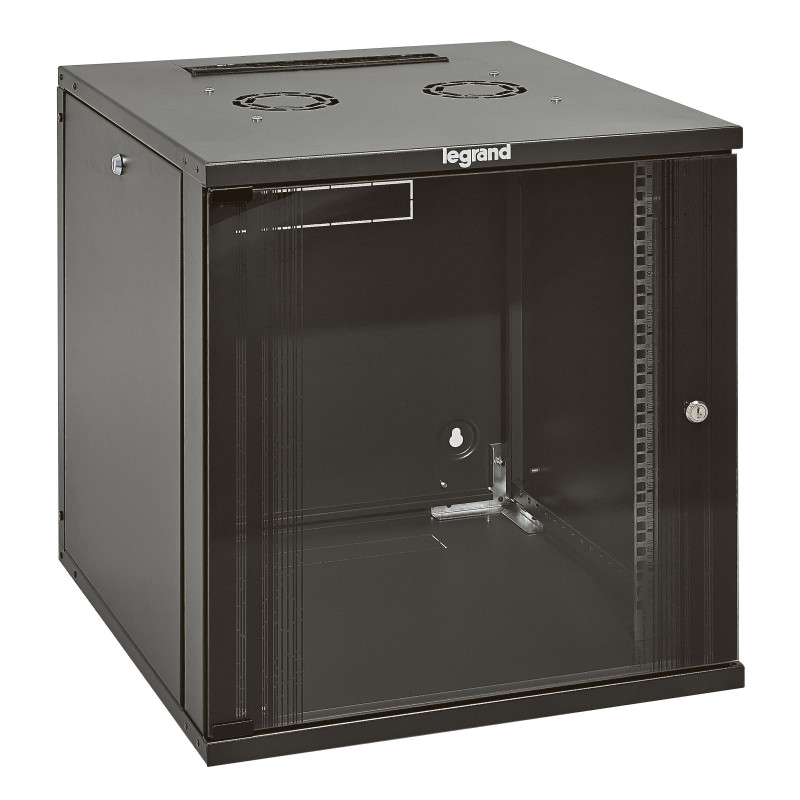 Baie, rack et coffret informatique 19pouces livré à plat capacité 6U - 359x600x600mm Linkeo Legrand - 646260
