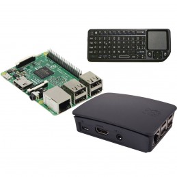 Raspberry Pi 3 Multimedia Kit (noir)