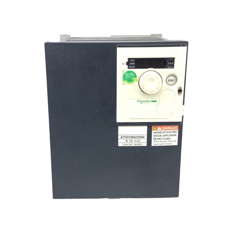 Variateur de vitesse - 2,2kW - 5,9kVA - 79W - 380..500V - triphasé - Altivar ATV312 - Schneider Electrics - ATV312HU22N4
