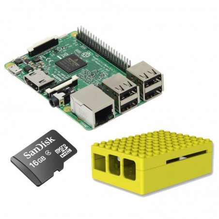 Raspberry Pi 3 Starter Kit (jaune)
