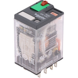 Relais miniature - embrochab - test+DEL - 4OF - 6A - 24VAC Harmony Relay RXM Schneider Electric - RXM4AB2B7