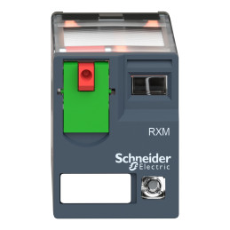 Relais de puissance miniature - Zelio RXM - 4 CO - 230 V CA - Schneider Electric - RXM4AB1P7