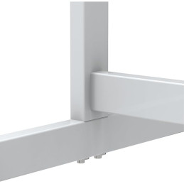 Tableau blanc effaçable magnétique 180 x120cm MAUL - 6459484