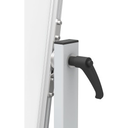 Tableau blanc effaçable magnétique 180 x120cm MAUL - 6459484
