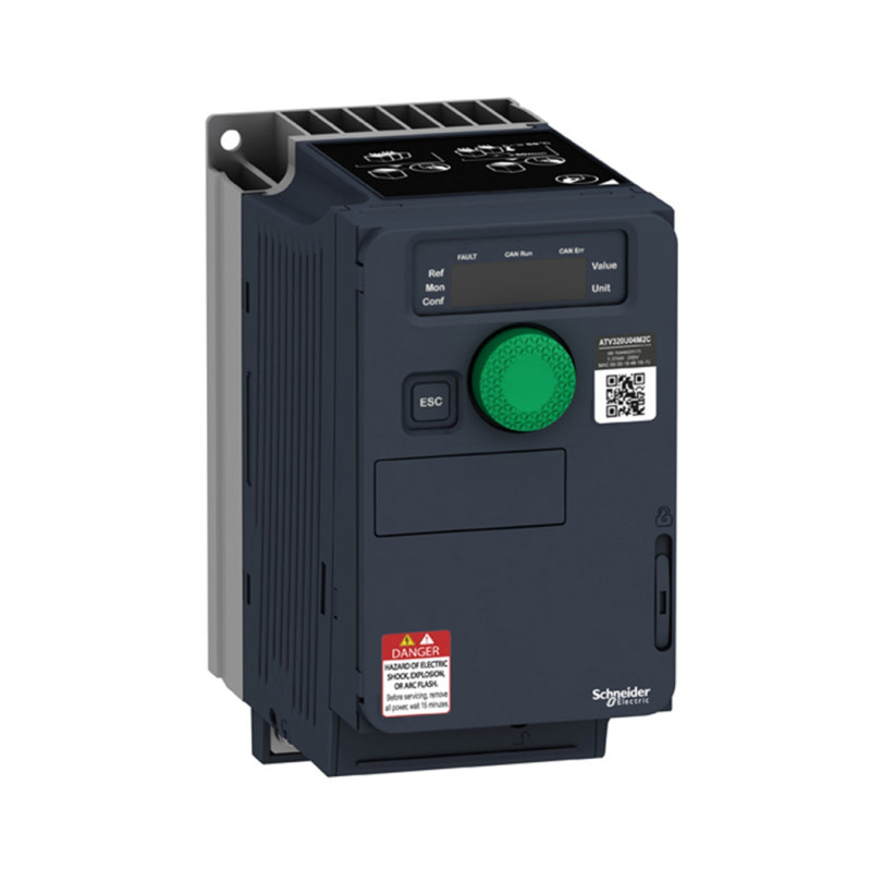 Variateur de vitesse 0,37kW 400V 3PH ATV320 - Schneider Electric - ATV320U04N4C