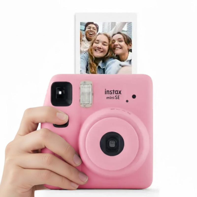 Appareil photo instantané Fujifilm Instax Mini SE – Rose – BO35A31001-200-EX