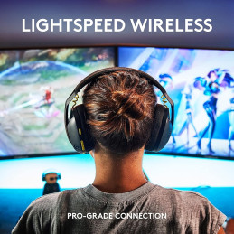 Casque Noir - Bluetooth - Sans Fil - Logitech G435 Lightspeed