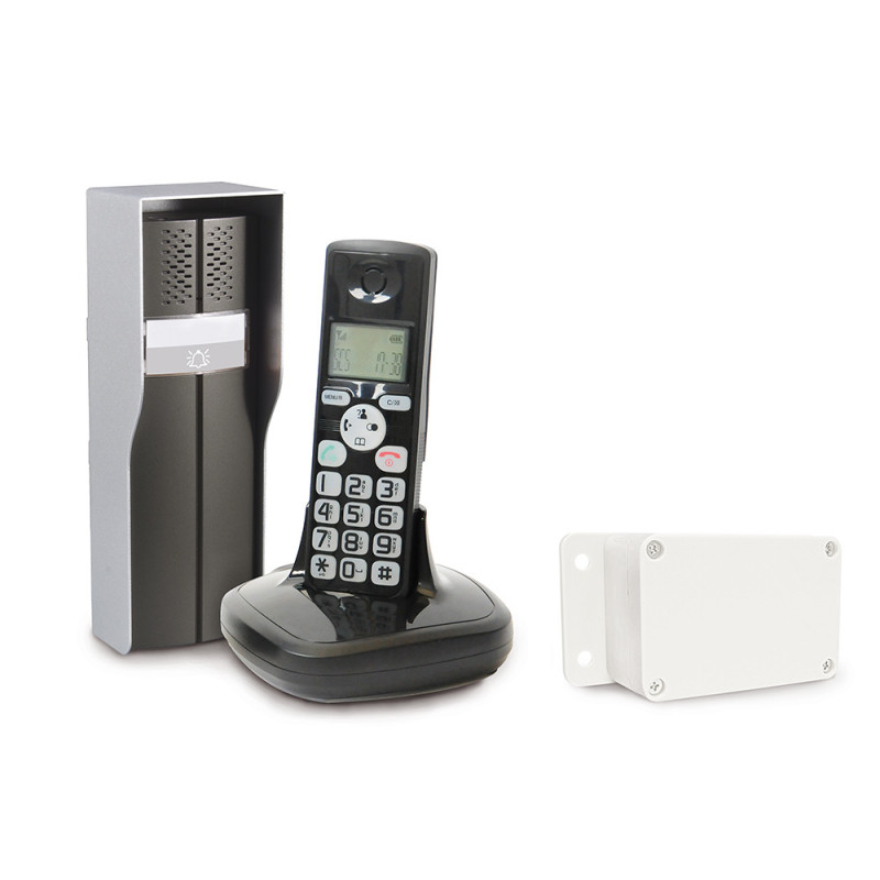 Interphone Audio sans fil + Téléphone DECT Duophone 150 SCS -