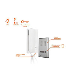 Interphone Audio Filaire Audiokit 3208D SCS - PAF0003