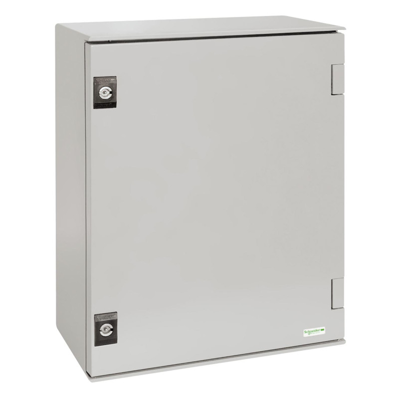 Coffret polyester 847x636x300 - IP66 Ral 7035 - PanelSeT Schneider Electric - NSYPLM86G