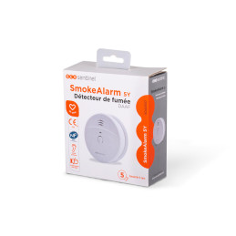 Détecteur & Avertisseur Autonome de Fumée - SmokeAlarm 5Y SCS - SDA0037