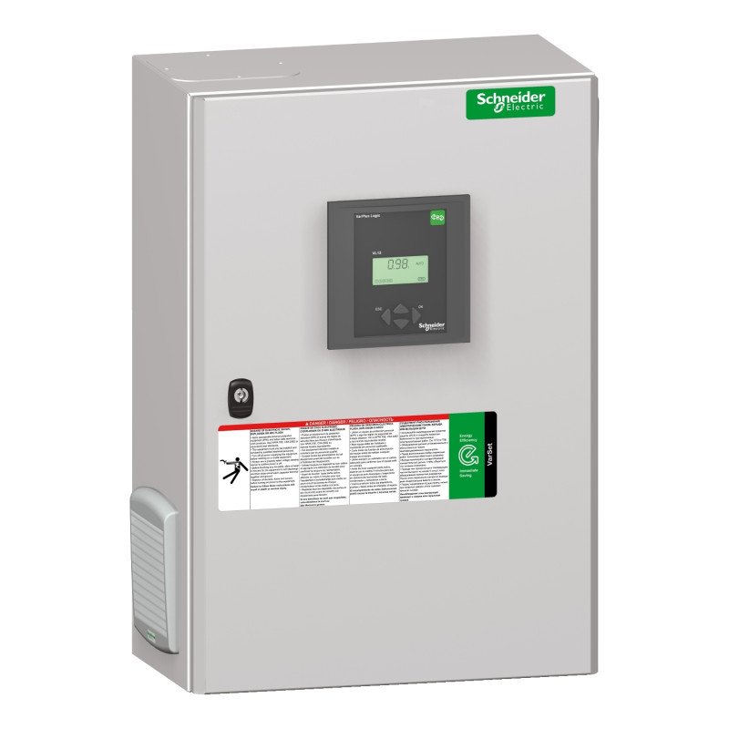 Batterie de condensateur, 016kvar avec disjoncteur d'entrée 400V 50Hz - PowerLogic Schneider Electric - VLVAW0N03502AA
