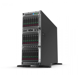 HPE ProLiant ML350 Gen10 Tower Intel Xeon-B 3206R 8-Core 16GB 4 x S100i SATA 500W - P21786-421