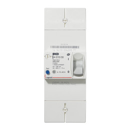 Disjoncteur de branchement 250V bipolaire différentiel 500mA instantané - 45A Enedis Legrand - 401000