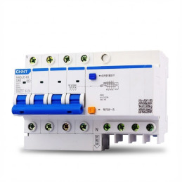 Disjoncteur Différentiel 6kA 4P C-40A 300mA NXBLE-63 CHINT - 982197
