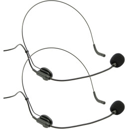Microphone sans fil professionnel double Lavalier Madona Frec. 