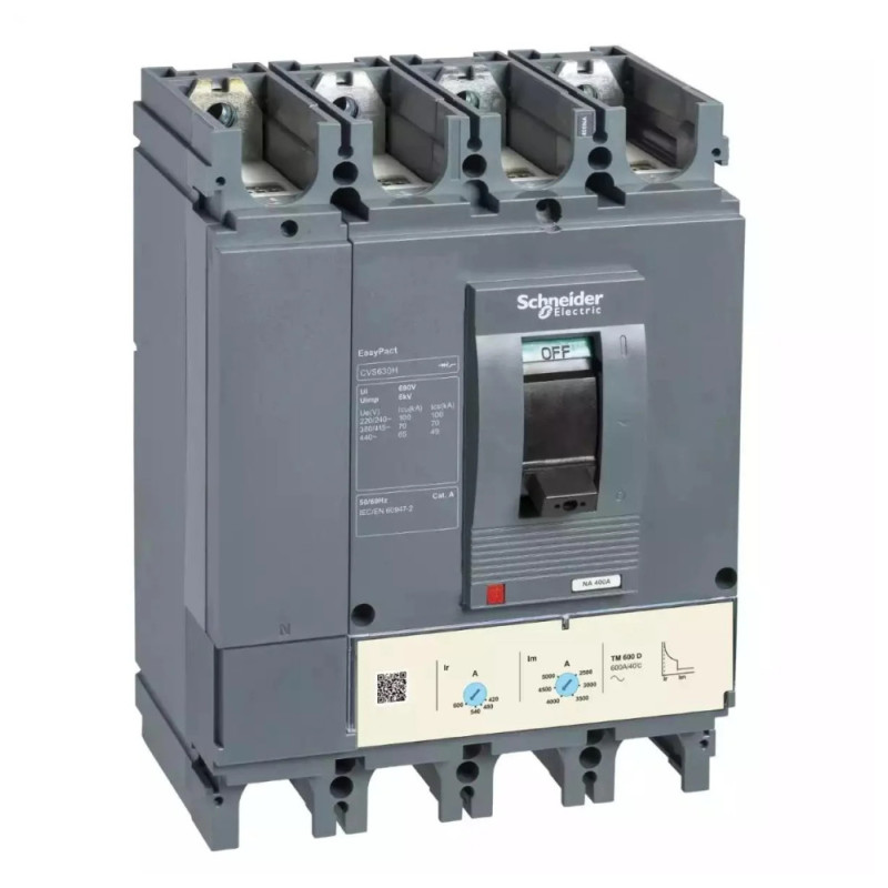 Disjoncteur EasyPact CVS400F 36 kA à 415 VCA - Schneider Electric - LV540506