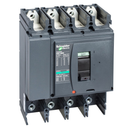 Disjoncteur - 400A - 4P - 50kA - 415VCA - sans déclencheur, Compact ...