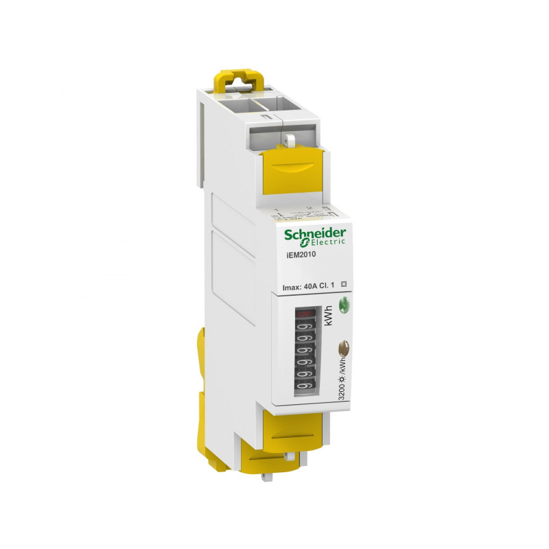 Acti9 iEM compteur d'énergie mono 40A impulsions MID - SCHNEIDER - A9MEM2010
