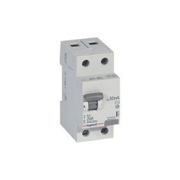 Disjoncteur différentiel RX³ 2P C-25A 30mA AC Legrand - 402024
