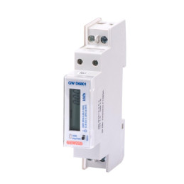 COMPTEUR D'ENERGIE MONOPHASE DIRECT MID 32A 1M - GEWISS - GWD6802