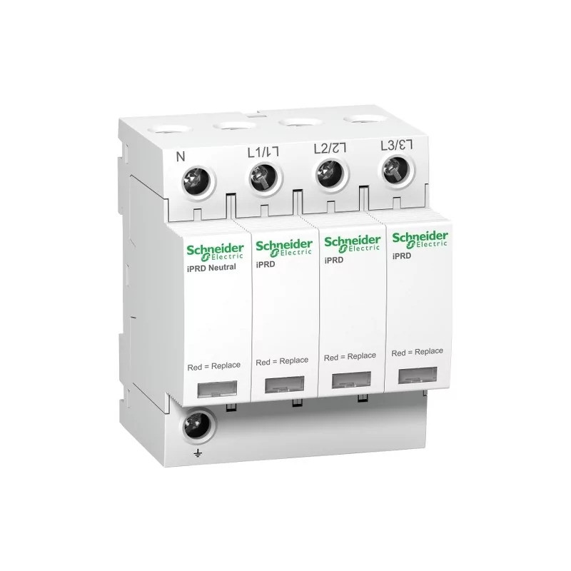 PARAFOUDRE - PRD65R -3P+N 65kA TYPE2 350V - REPORT SIGNALISATION -SCHNEIDER-A9L65601