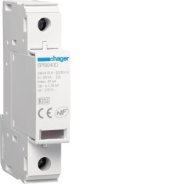 PARAFOUDRE -40KA- HAGER- SP140D