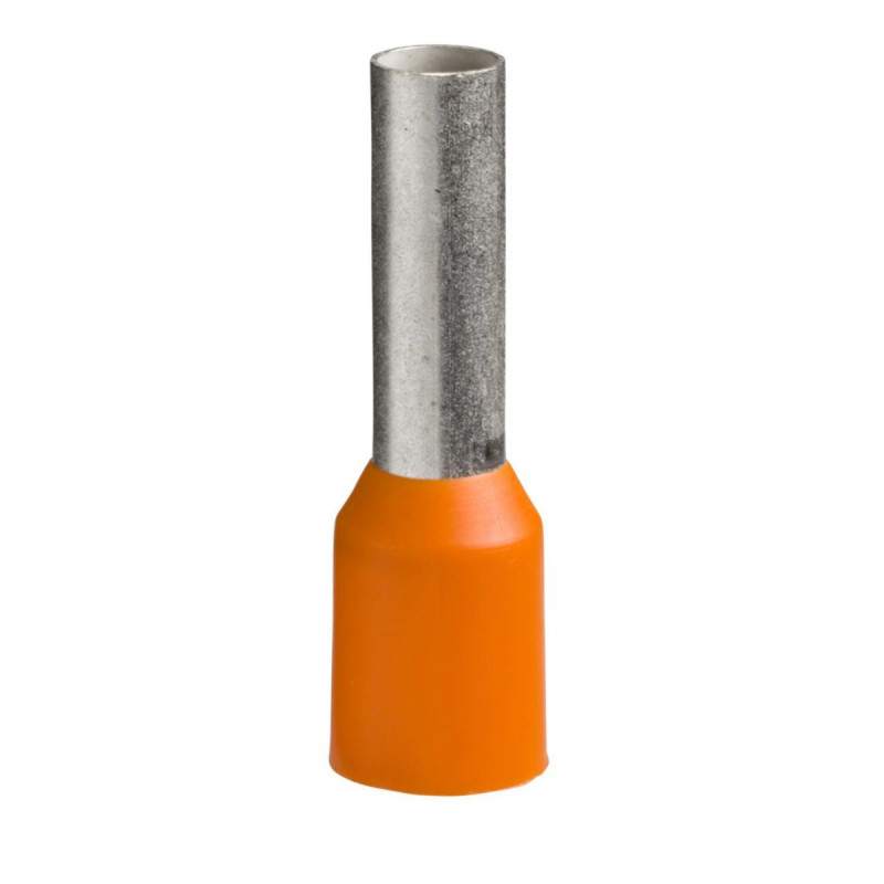 EMBOUT DE CÂBLAGE 4mm² ORANGE 100PCS - SCHNEIDER - DZ5CE042