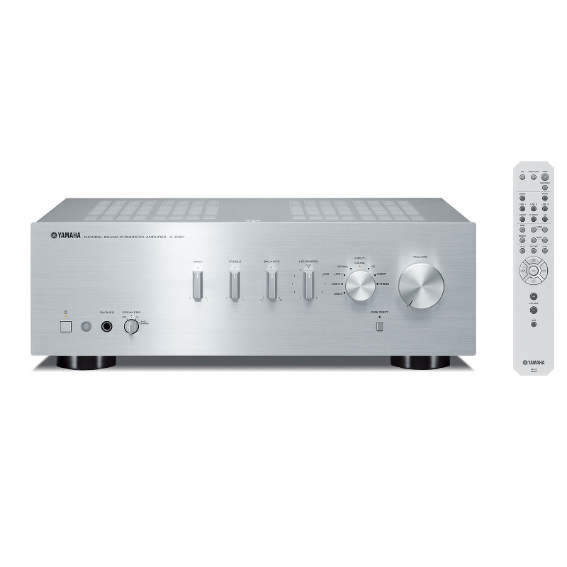 Amplificateur stéréo Yamaha A-S301 Argent