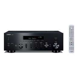 Amplificateur Yamaha R-N600A Noir + Triangle Borea BR04 Chêne clair