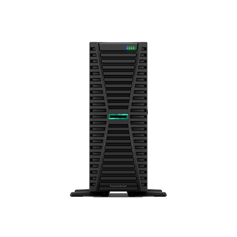 HPE ProLiant ML350 Gen11 Intel Xeon-S 4410Y 12-Core 32GB 8 x SFF x1 U.3 BC MR408i-o 1000W - P53567-421