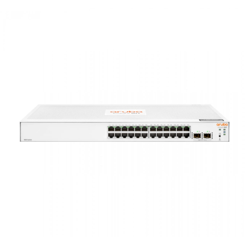 HPE Aruba Instant On 1830 Smart 24G 2SFP Switch - JL812A