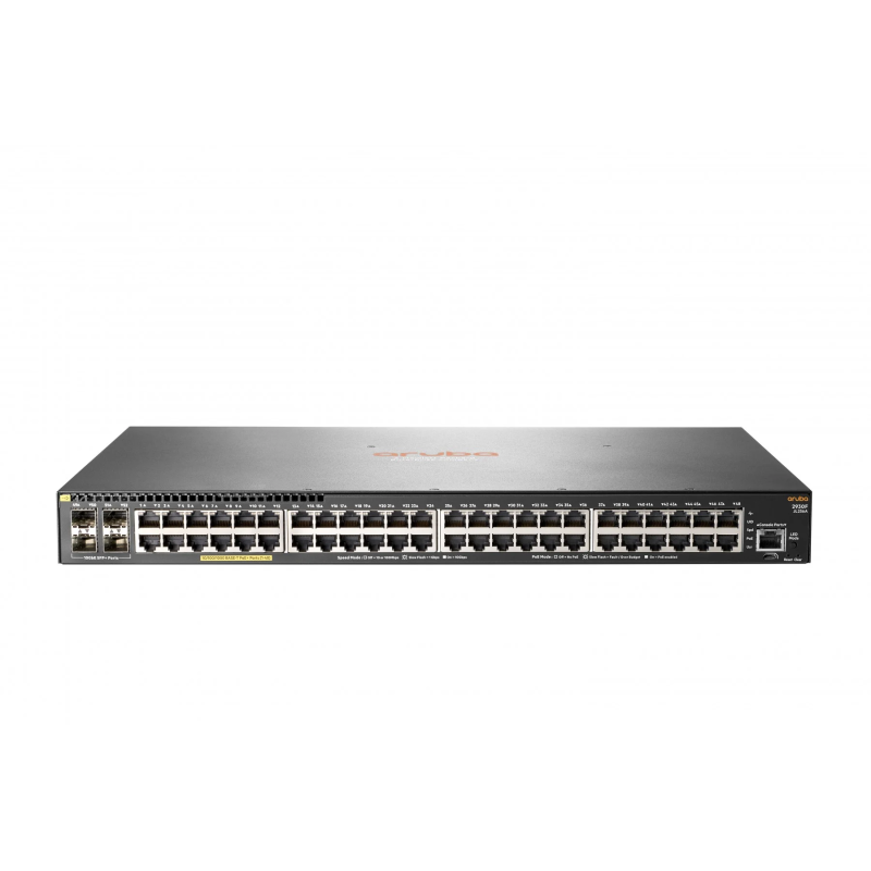 HPE Aruba 2930F 48G PoE+ 4SFP+ Switches - JL256A