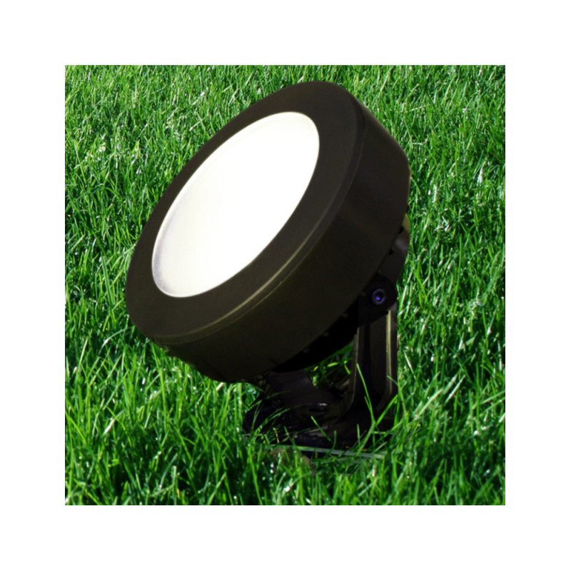 Projecteur LED IP66 1 X GX53 10W CCT 3000/4000/6500K LED TOMMY NOIR SATIN - FUMAGALLI - 2M1.000.000.AXD1K