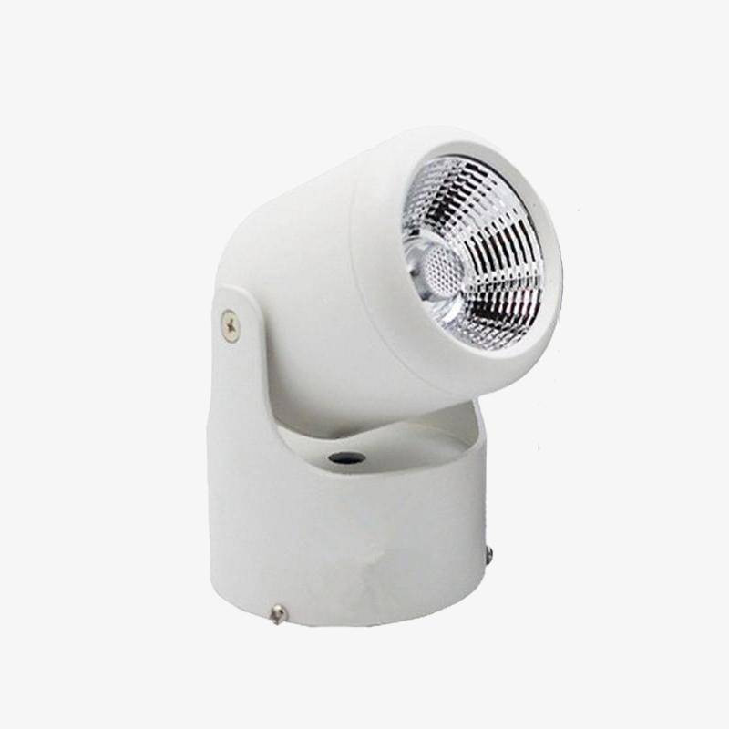Projecteur LED IP66 1 X GU10 3,5W 3K LED MINITOMMY BLANC SATIN AVEC AMPOULE - FUMAGALLI - 1M1.000.000.WXU1R